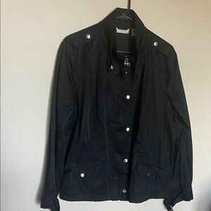 Chico's Midnight Black Utility Jacket